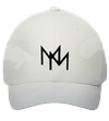 Melissa Marshall 'MM' Velcro Back Hat (White)