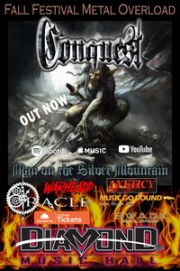 CONQUEST Thanksgiving Metal Show with Oracle Warheadd and Axeticy