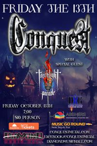 Conquest and Torch Light Parade at Diamond Music Hall