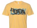 Levvy: Yellow or Grey Fox T-Shirt