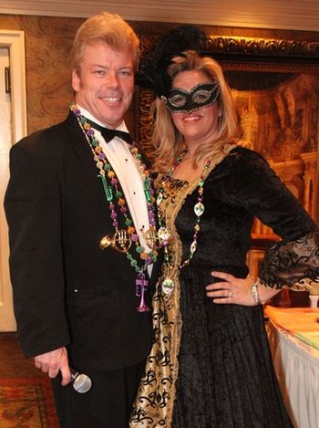 King and Queen of Mardi Gras

