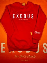 Exodus PDCM Embroidered Jumper - Red