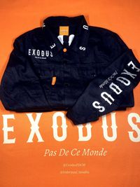 Exodus PDCM Flower Tiger Denim Suit