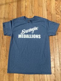 Classic Swingin' Medallion T-Shirt (Heathered Indigo)