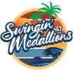 Swingin Medallion "Beach Vibes" Logo Sticker/Decal