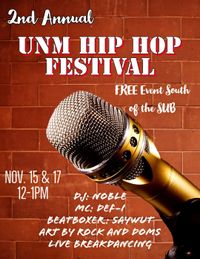 2nd Annual UNM Hip Hop Festival
