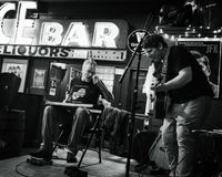 Dan Israel plays an early happy hour duo show with percussionist Mikkel Beckmen at the Dubliner Pub from 5-7 pm
