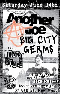 Another Joe, Big City Germs, and Jonny Bones