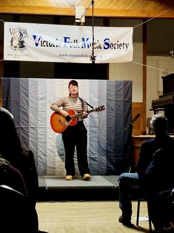 playing at The Victoria Folk Music Society
