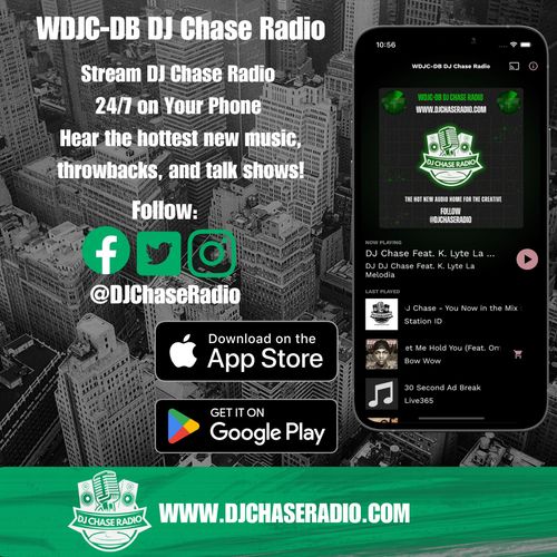 dj chase radio app, new app, apple app store, 