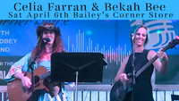 Celia Farran & Bekah Bee at Bailey's Corner on Whidbey Island