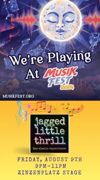 Jagged Little Thrill-The Alanis Experience at Musikfest!!