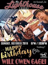Will Owen Gage Birthday Bash - Feat Chris Cuevas Project and Will Gage Trio