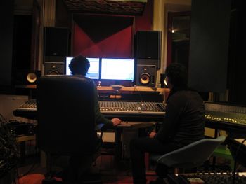 2012 Mixing TBATP in Italy with Hugo Race and Franco Naddei
