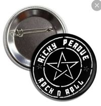 Ricky Perdue Rock n Roll Button