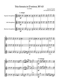 Antonio Vivaldi: Trio Sonata in D minor, RV 63 'La Follia'