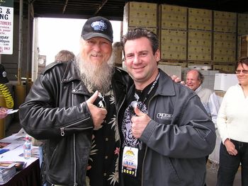 Actor/Drummer Mickey Jones who was the drummer for Bob Dylan's first electric tour.
