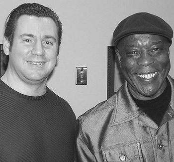 Tommy and Buddy Guy.

