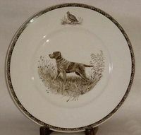 Kirmse Wedgwood Wirehaired Pointing Griffon plate