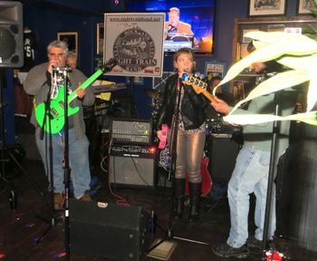 NIGHT TRAIN ROCKIN' AT SIDELINES, RED HOOK, NY - 2/21/14.
