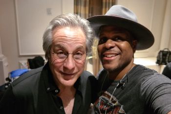 Freedom Bremner and Max Weinberg,
Houseofreedom All-Stars,
Pierre Hotel, New York City, 2017
