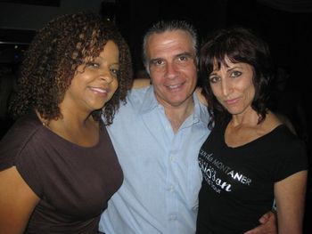 Two top 80's Dance Billboard Chart ladies from Company B Susan Gonzalez, Expose's Lourie Miller and Charlie Rodriguez
