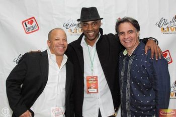 80's 90's and Today Felix Sama and Mohamed Morreta still going strong after all these years with Charlie Rodriguez at Miami Freestyle Chrismas Ball
