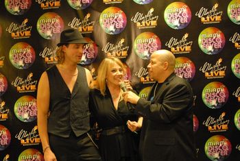 Legendary Original Performance Group Lime interviewed by FM 93.9 MIA's Felix Sama at Disco Ball. Hollywood, Fl.
