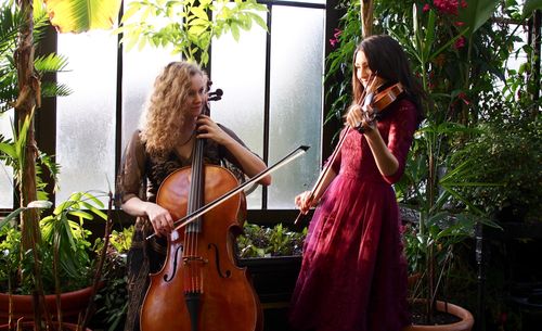 Jocelyn Pettit and Ellen Gira, Fiddle and Cello Duo