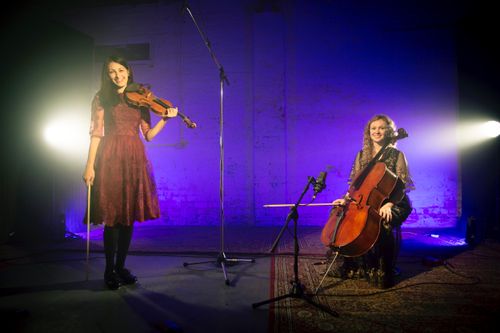 Jocelyn Pettit and Ellen Gira, Fiddle and Cello Celtic Duo
