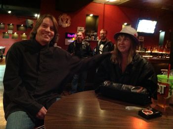 Guitarist Perry Ray Boyce and wife Aimee. Perry is the newest member of the MMB
