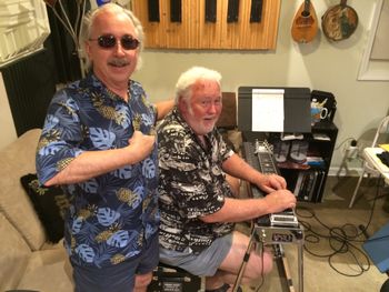 Tommy Dodd had played with everyone who is anyone in country music. Great day in the studio !
