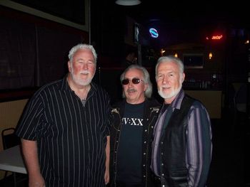 MM with two great pedal steel players..Tommy Dodd (L) and Larry Blackwell (R)
