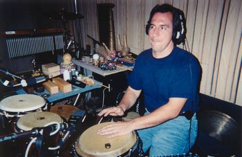 Mike Faue, percussion
