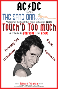 Touch'd Too Much Rocks The Sand Bar Capitola ! ! !