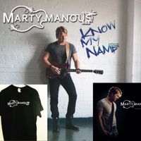 Super Fan Bundle - Signed CD copy of "Know My Name" + Digital - signed copy of  "Transcendence" +Digital -Plus Marty Manous Logo T