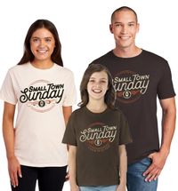 Official Small Town Sunday Logo Tee