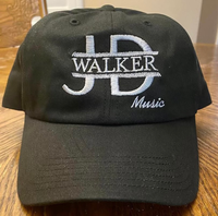 Women's Black  JD Walker Logo Hat