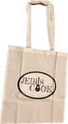 "Jeiris Cook" branded tote bag