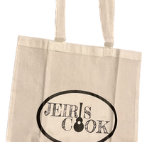 "Jeiris Cook" branded tote bag