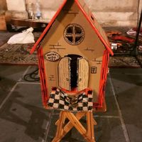 Custom made birdhouse