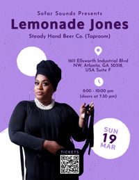Sofar Sounds Presents Lemonade Jones