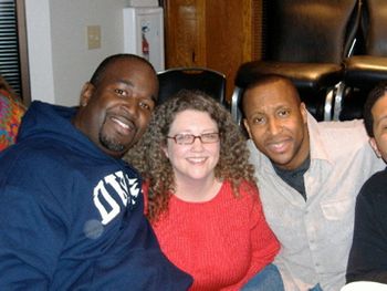 Alvin Chea, Tracey and Dr. Cedric Dent of TAKE 6

