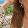 'Garden Duel' Up-Cycled Guitar String Earrings