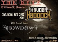 SHOWDOWN appearing with Hayden haddock