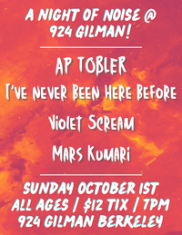 A Night of Noise @ 924 Gilman