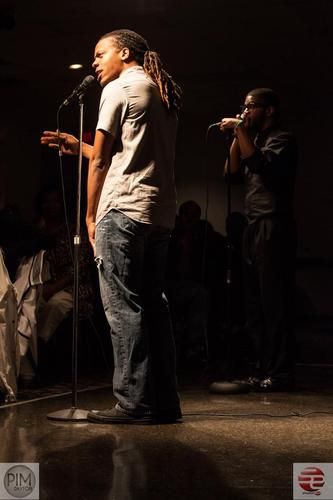 Performance with Tony Styxx at Poetry in Motion (Dayton, OH)
