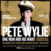 PETE WYLIE: ONE MAN AND HIS WAH!