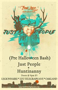 LIVE MUSIC: Pre-Halloween Bash Feat. JUST PEOPLE + Huntinanny!