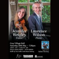 LIVE IN CONCERT Jennifer Wrigley and Laurence Wilson - Under 16's ticket